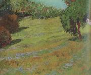 Vincent Van Gogh Sunny Lawn in a Public Pack (nn04) Spain oil painting artist
